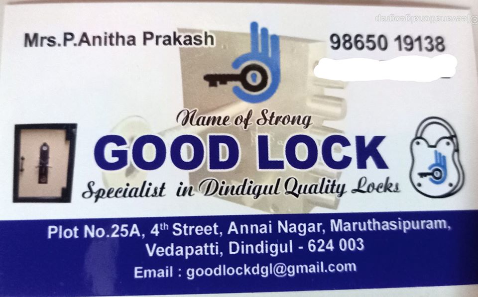 Image of Good Lock - Vedapatti, Dindigul